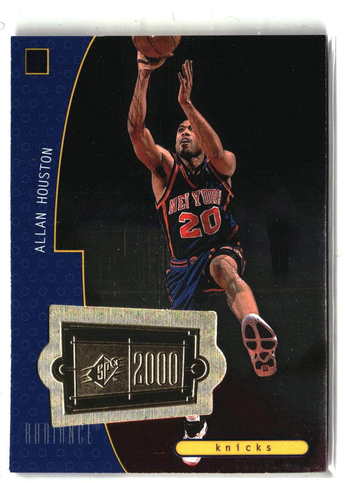 1998-99 SPx Finite #178 Allan Houston Radiance #/2025-1