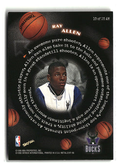 1997-98 Metal Universe Championship #10AM Ray Allen All Millenium-2