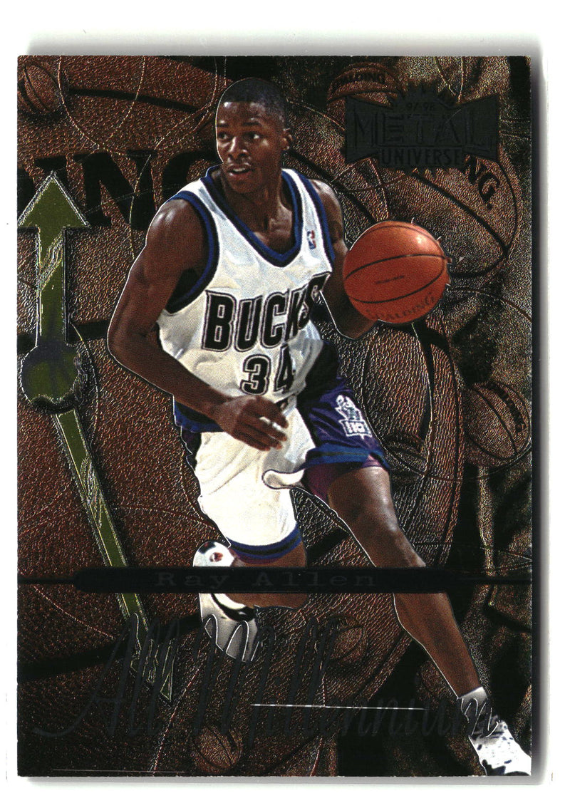 1997-98 Metal Universe Championship #10AM Ray Allen All Millenium-1