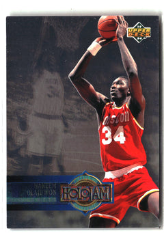 1993-94 Upper Deck Holojams #H10 Hakeem Olajuwon-1
