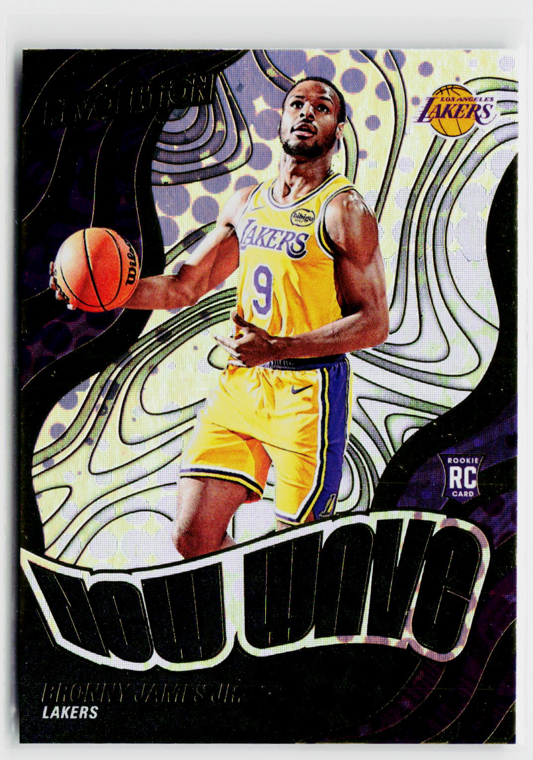 2024-25 Panini Revolution #6 Bronny James Jr. New Wave