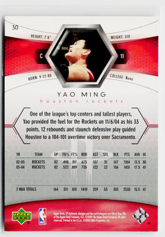 2004-05 SP Authentic #30 Yao Ming-2