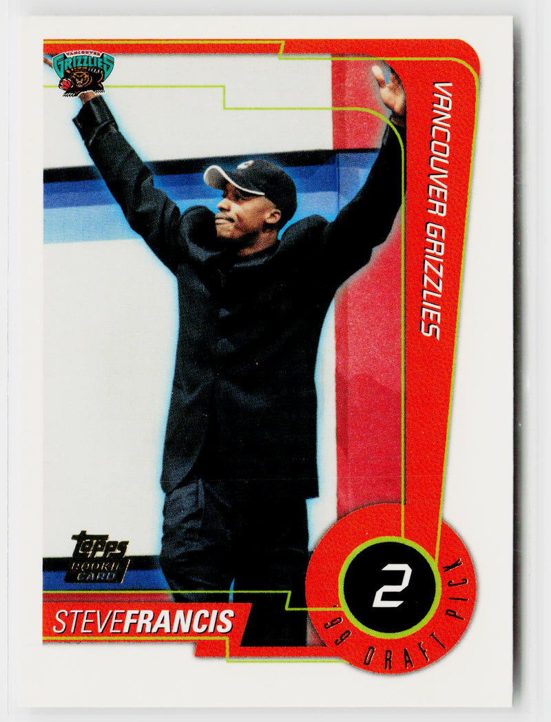 1999-00 Topps #118 Steve Francis-1