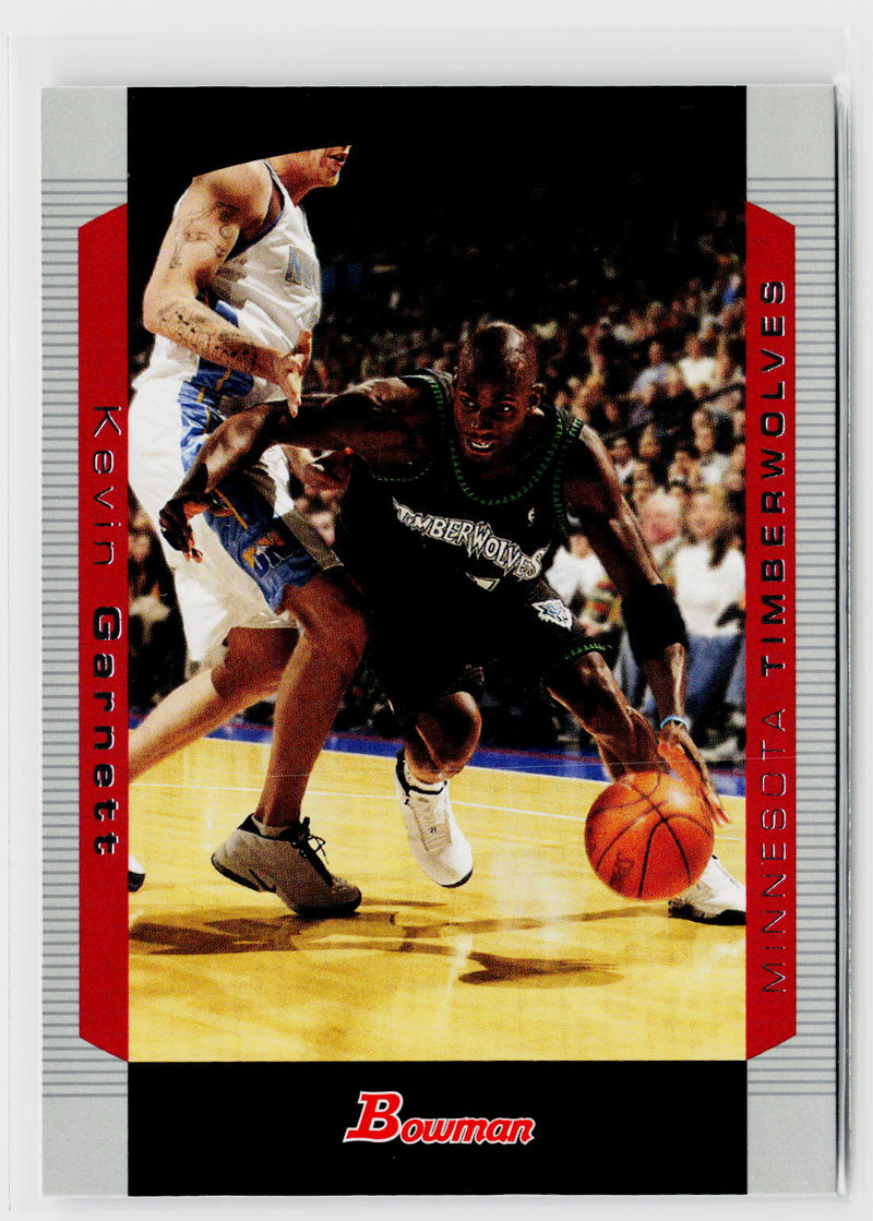 2004-05 Bowman #21 Kevin Garnett-1