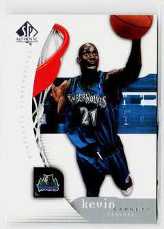 2005-06 SP Authentic #49 Kevin Garnett-1