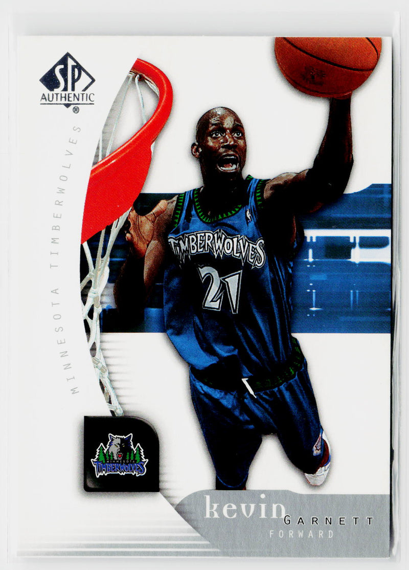 2005-06 SP Authentic #49 Kevin Garnett-1
