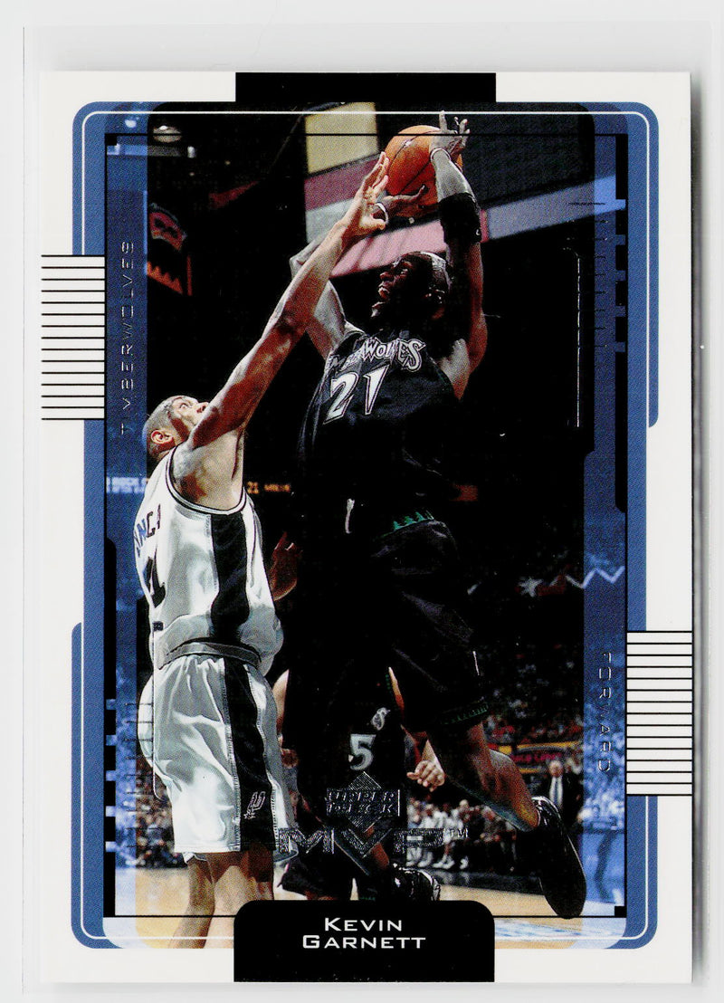 2001-02 Upper Deck MVP #98 Kevin Garnett-1