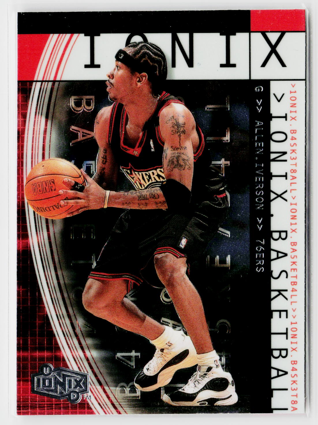 1999-00 Upper Deck Ionix #39 Allen Iverson