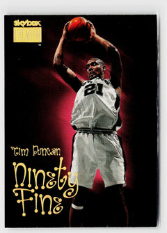 1998-99 SkyBox Premium #206 Tim Duncan-1