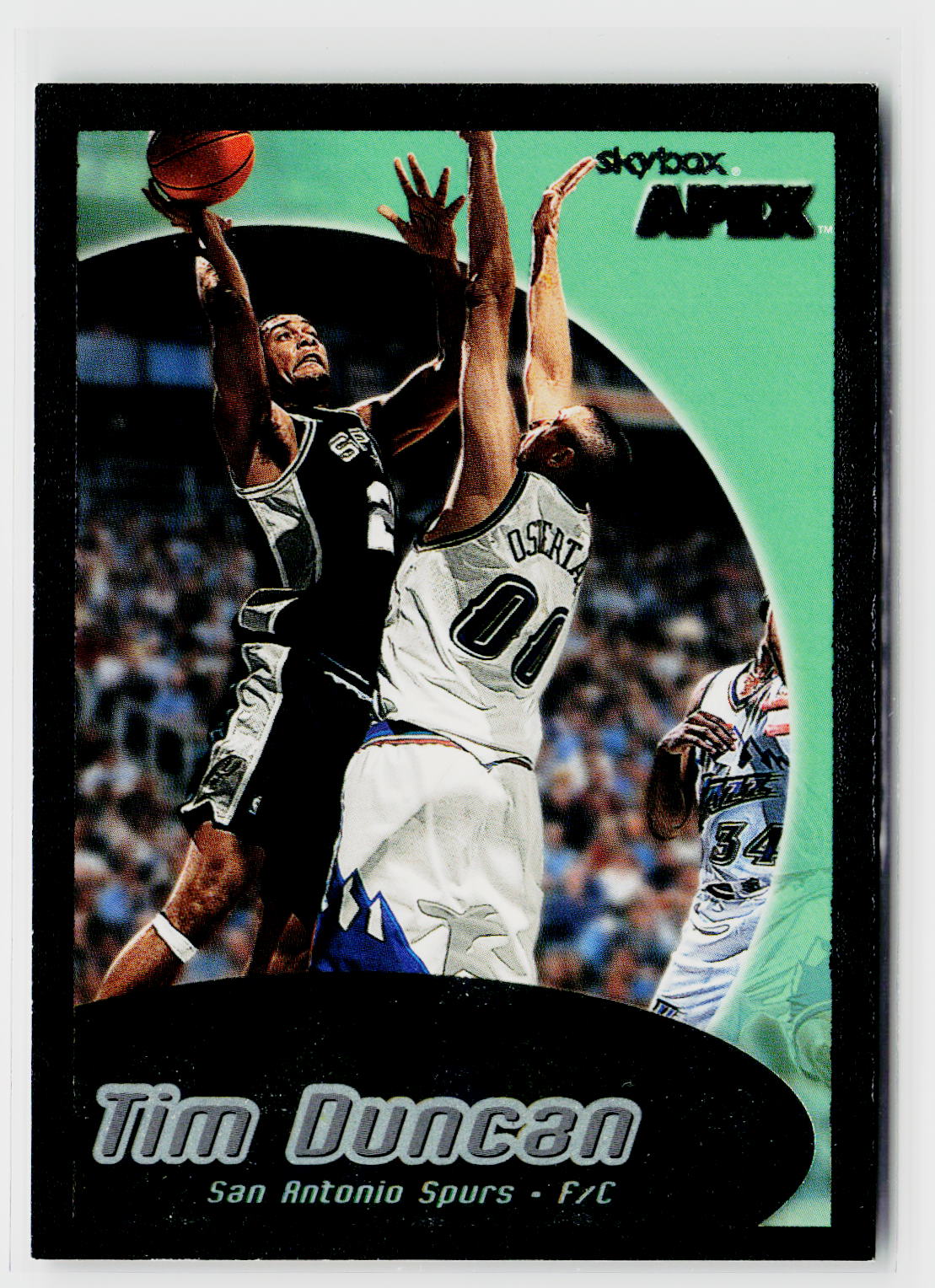1999-00 SkyBox Apex #136 Tim Duncan