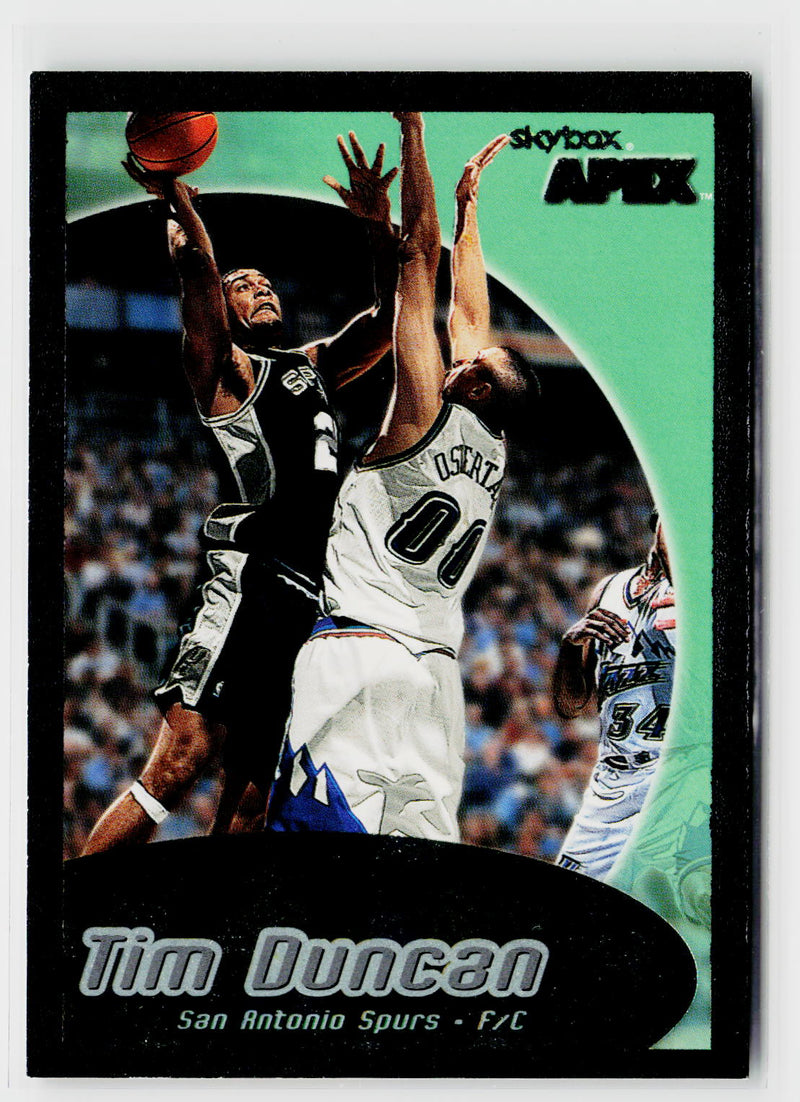 1999-00 SkyBox Apex #136 Tim Duncan-1