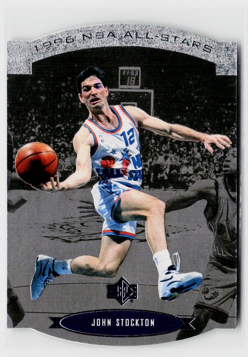 1995-96 SP #AS24 John Stockton All-Stars-1