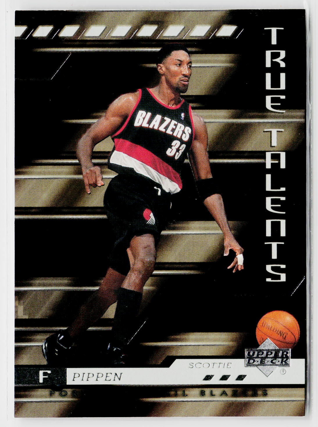 2000-01 Upper Deck #TT17 Scottie Pippen True Talents-1