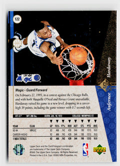 1994-95 SP #D122 Anfernee Hardaway Die Cut-2