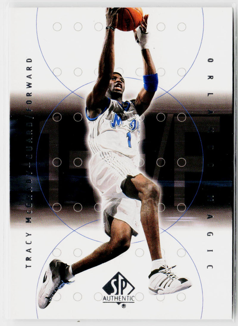 2000-01 SP Authentic #58 Tracy McGrady-1