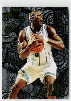 1995-96 Metal #211 Larry Johnson-1