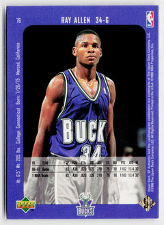 1997-98 SP Authentic #76 Ray Allen-2