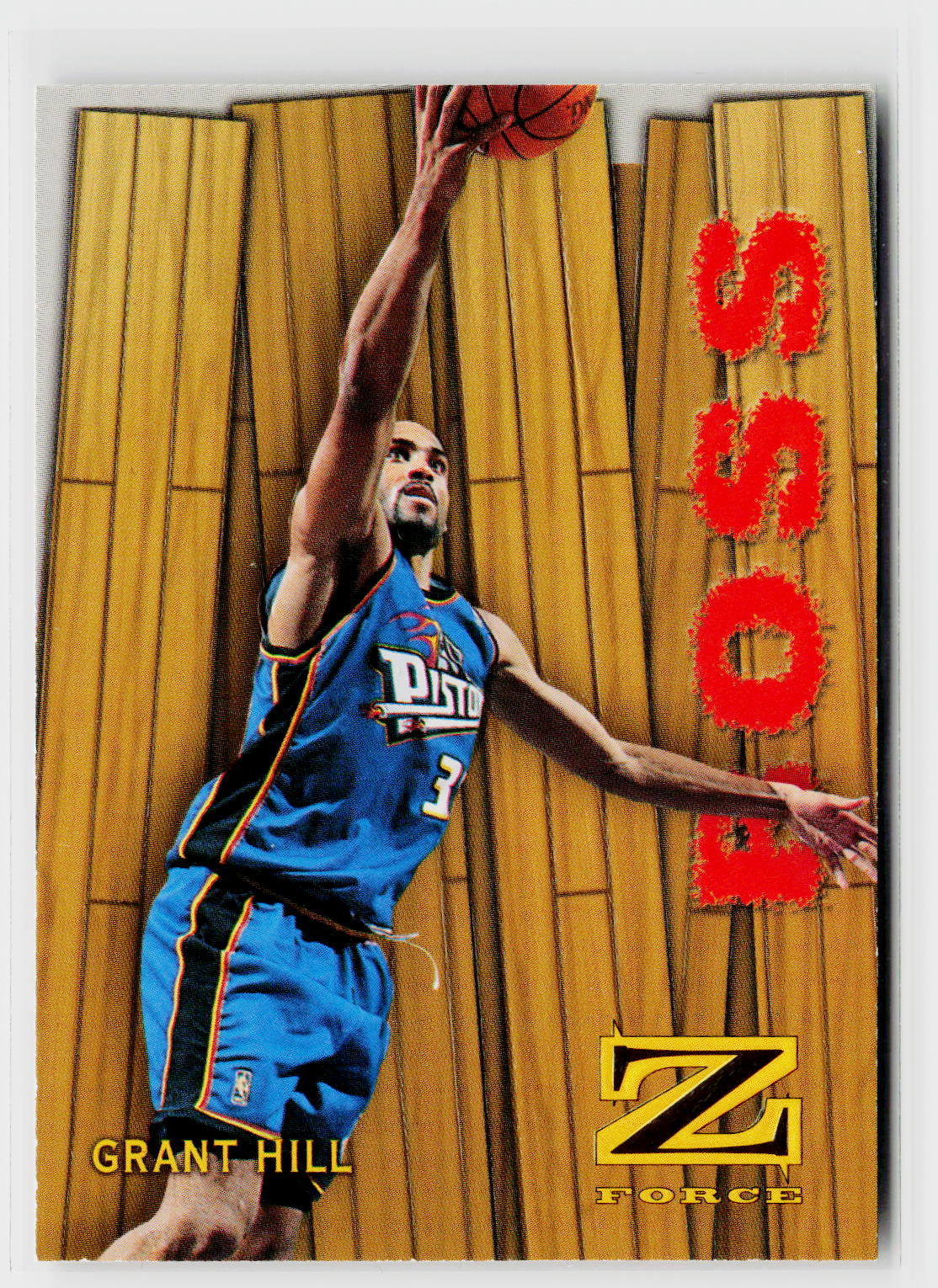 1997-98 SkyBox Z-Force #7 /B Grant Hill Boss-1