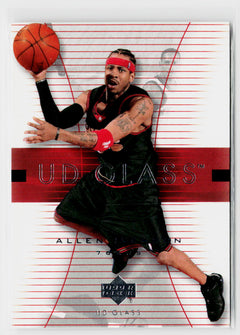 2003-04 UD Glass #43 Allen Iverson-1