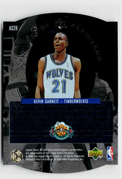 1995-96 SP #AS28 Kevin Garnett All-Stars-2
