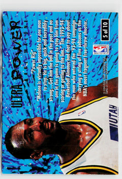 1994-95 Ultra #5 Karl Malone Ultra Power-2