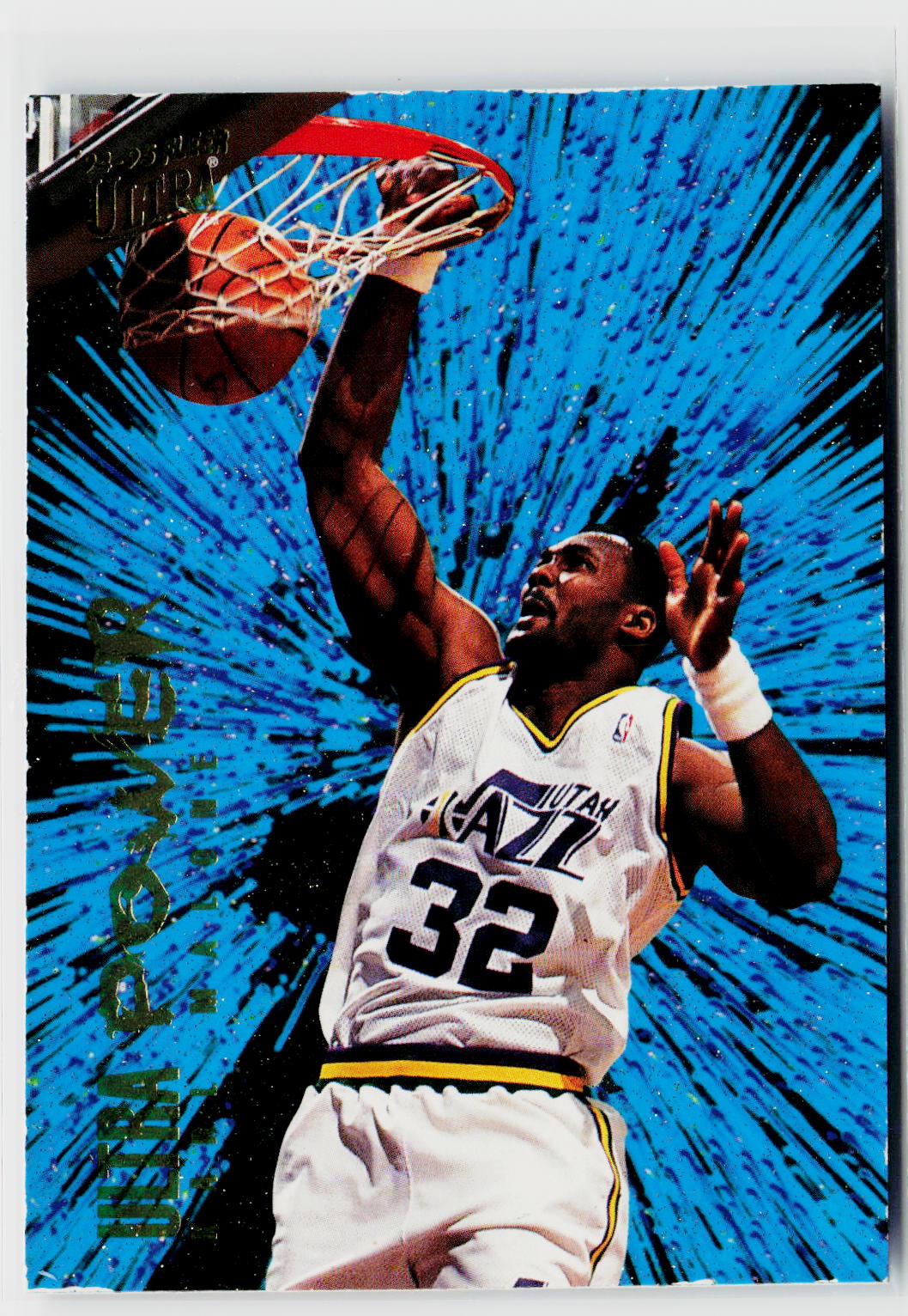 1994-95 Ultra #5 Karl Malone Ultra Power