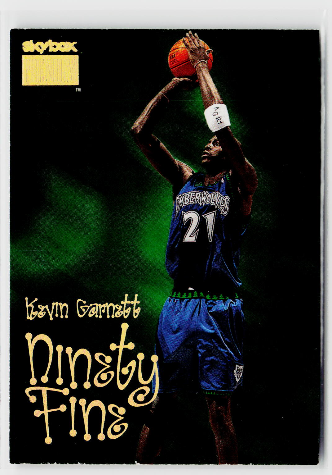 1998-99 SkyBox Premium #218 Kevin Garnett-5