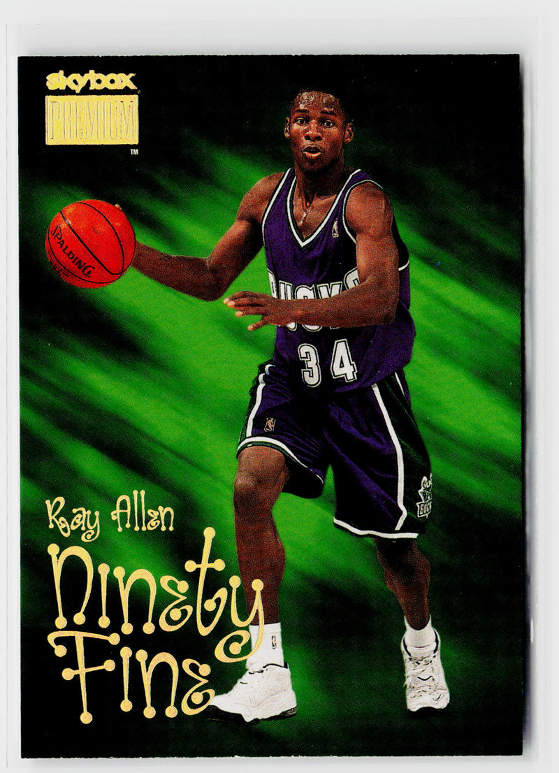1998-99 SkyBox Premium #202 Ray Allen-1