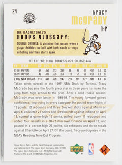 1999-00 Upper Deck Retro #24 Tracy McGrady-2