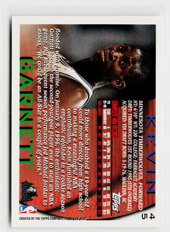 1996-97 Topps #45 Kevin Garnett-2