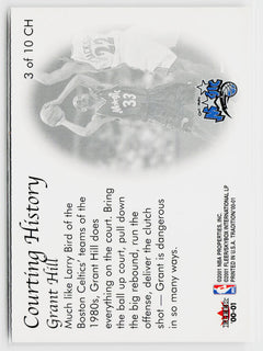 2000-01 Fleer Tradition #3 CH Grant Hill Courting History-2
