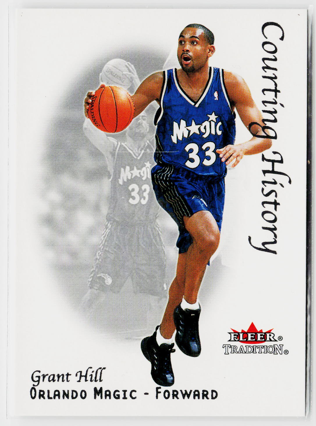2000-01 Fleer Tradition #3 CH Grant Hill Courting History