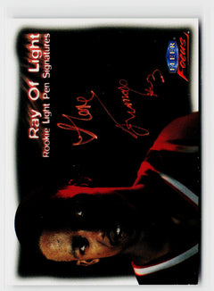 1999-00 Fleer Focus #11 RL Steve Francis Ray of Light-1