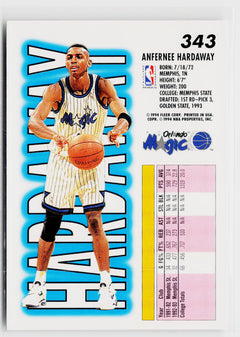1993-94 Fleer #343 Anfernee Hardaway-2