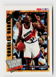 1992-93 Hoops #SC7 Charles Barkley Supreme Court-1