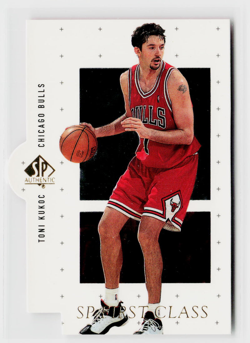 1998-99 SP Authentic #FC5 Toni Kukoc First Class-1