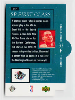 1998-99 SP Authentic #FC9 Grant Hill First Class-2
