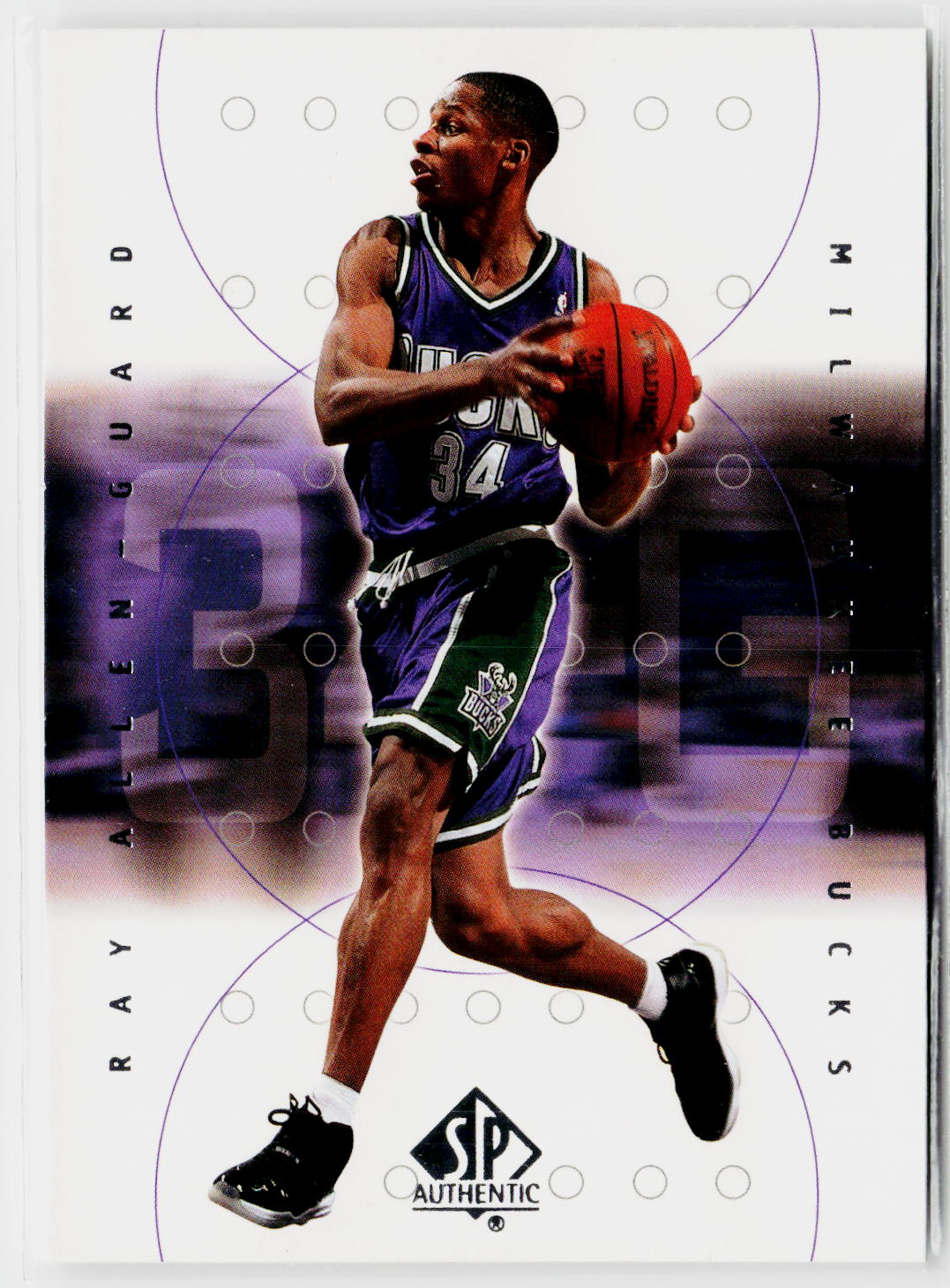 2000-01 SP Authentic #45 Ray Allen-1