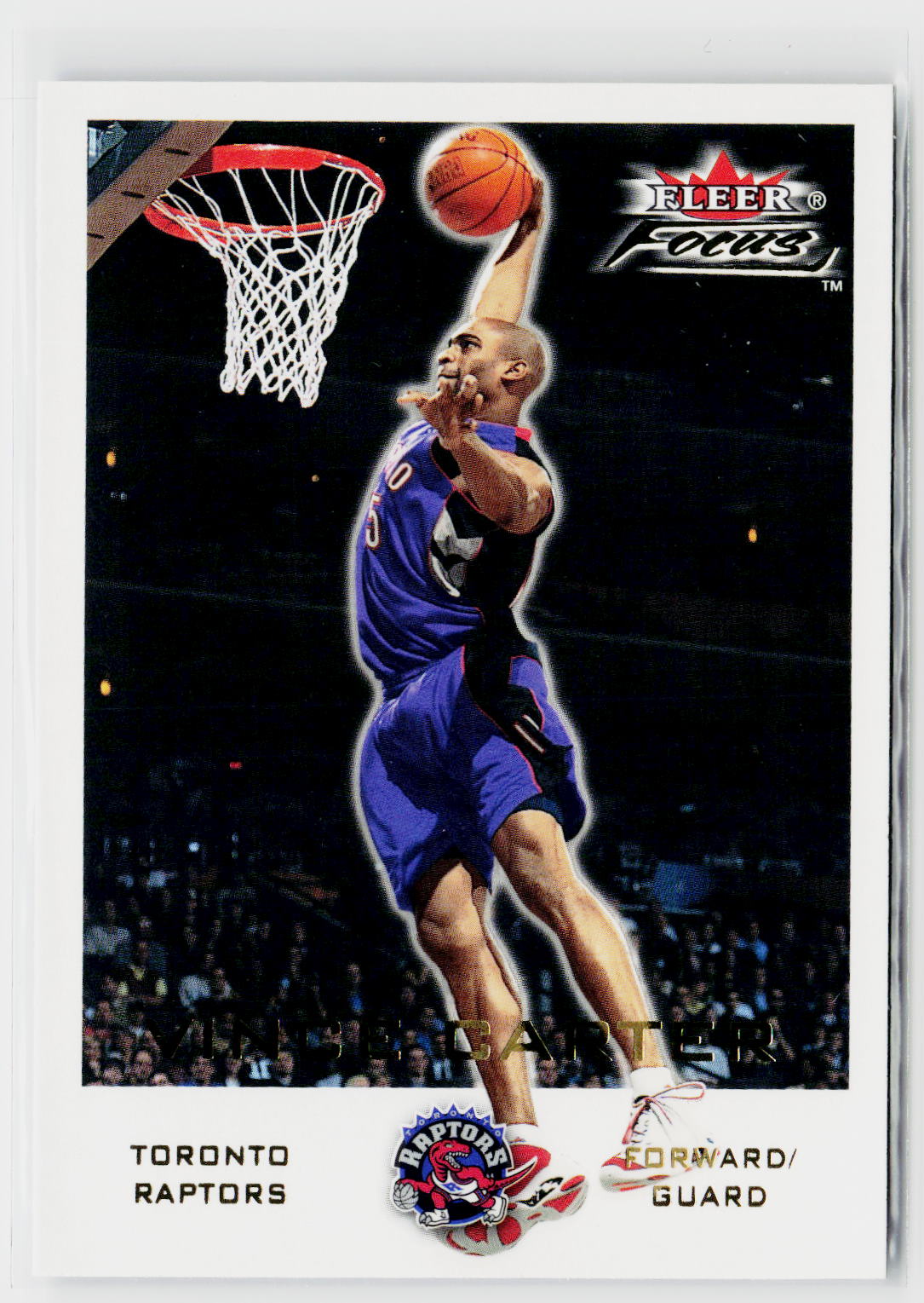 2000-01 Fleer Focus #1 Vince Carter