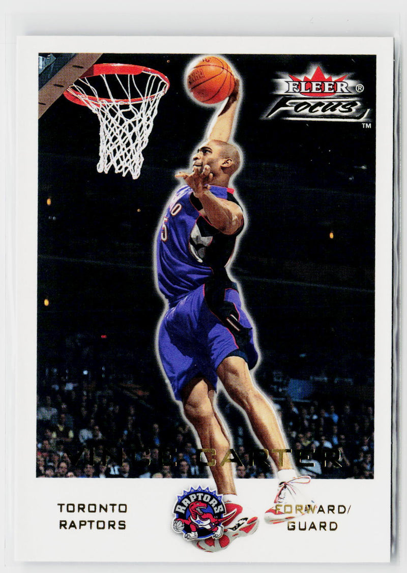 2000-01 Fleer Focus #1 Vince Carter-1