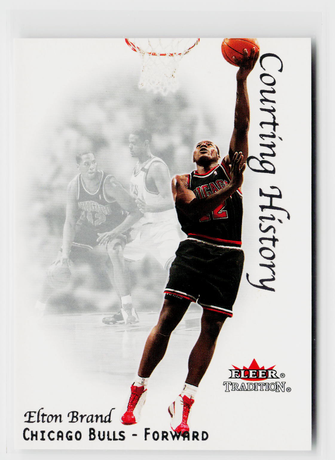 2000-01 Fleer Tradition #10 CH Elton Brand Courting History-1