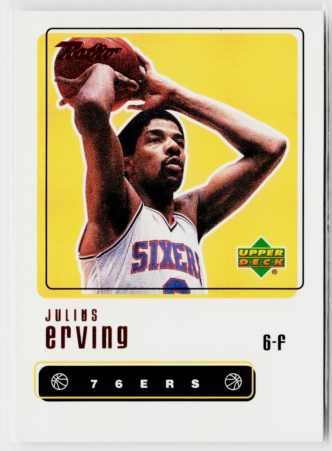 1999-00 Upper Deck Retro #68 Julius Erving
