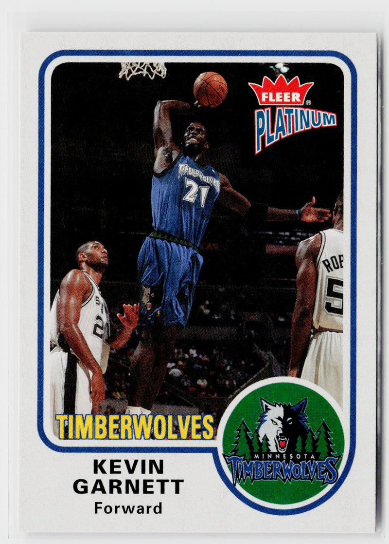 2002-03 Fleer Platinum #15 Kevin Garnett-1