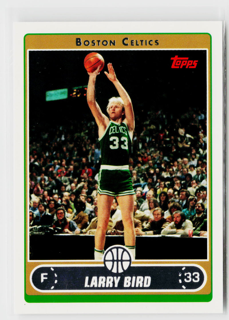 2006-07 Topps #33 Larry Bird-1