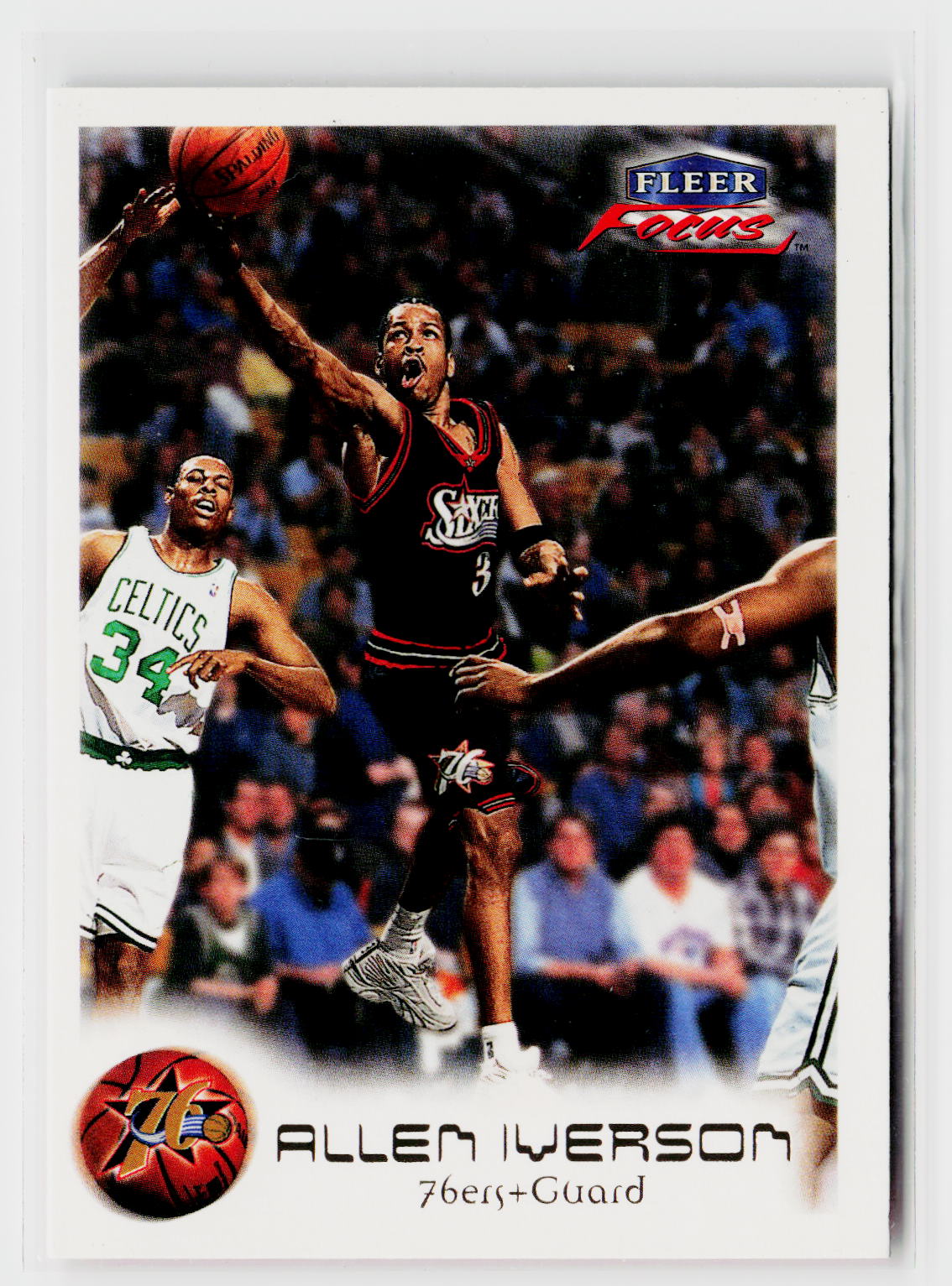 1999-00 Fleer Focus #18 Allen Iverson