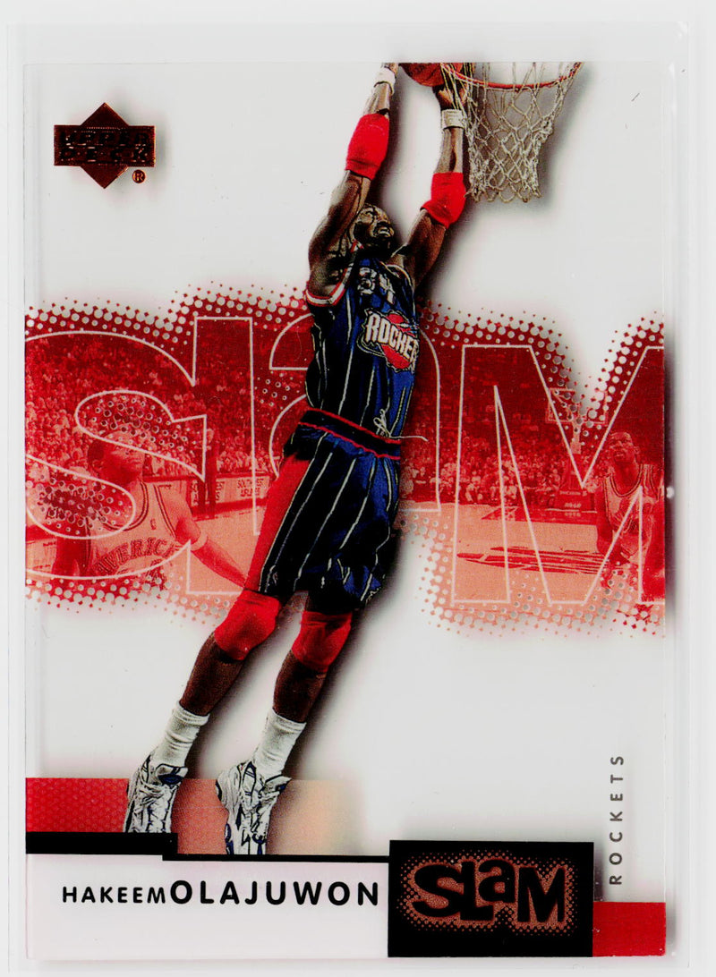 2000-01 Upper Deck Slam #21 Hakeem Olajuwon-1
