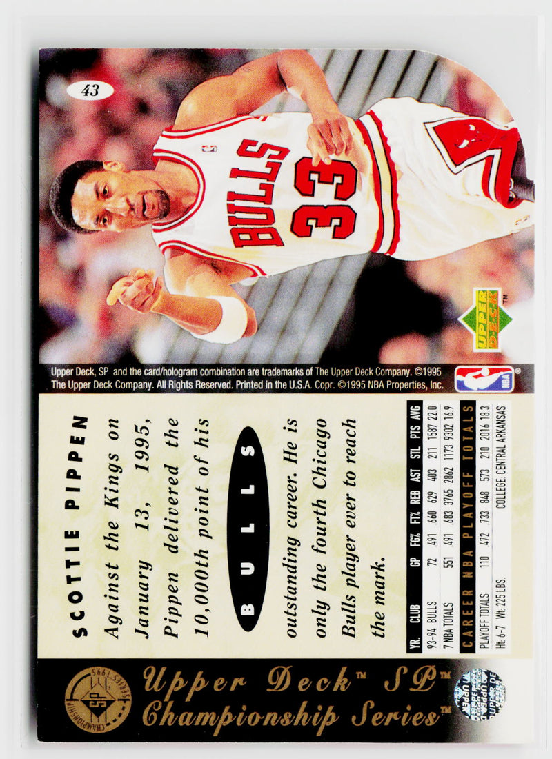 1994-95 SP Championship #43 Scottie Pippen-2