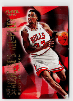 1996-97 Fleer #11 Scottie Pippen Stackhouse's All-Fleer-1