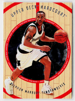 1998 Upper Deck Hardcourt #25 Stephon Marbury-1