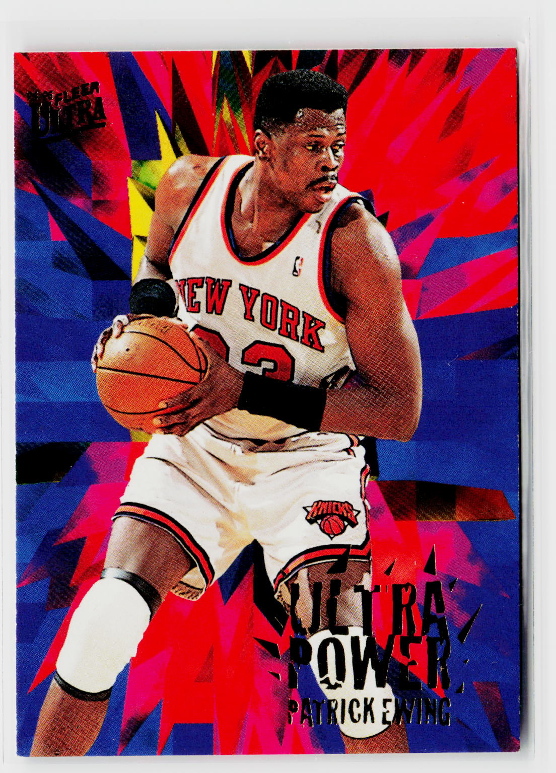 1995-96 Ultra #2 Patrick Ewing Ultra Power